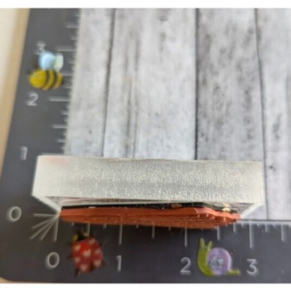 Hawk Large Bird on Post Acrylic Mount Rubber Stamp Sutter Detailed #D29 - Picture 3 of 3